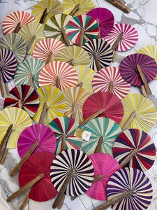 Eco Friendly Coconut Leaf <b>Hand</b> <b>Fan</b> Vietnam Handmade Natural Material Traditional Style for Cooling and Gift - Product Image 5