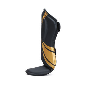 Espinilleras de Cuero Personalizadas Más Vendidas para Entrenamiento de MMA, Protección de Tibia y Empeine para Boxeo y Muay Thai - Product Image 1