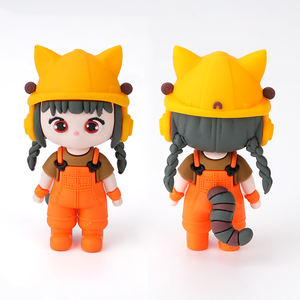 Llaveros de <span class=keywords><strong>PVC</strong></span> <span class=keywords><strong>3D</strong></span> con Diseño Personalizado de Muñecos de Dibujos Animados, Diseño Gratuito con Logotipo Personalizado, Llaveros de Goma <span class=keywords><strong>3D</strong></span> Completos - Product Image 2