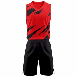 Conjunto de Uniforme de Baloncesto Sublimado Personalizado para Hombres y Jóvenes, Camisetas y Pantalones Cortos de Entrenamiento de Equipo de Tela de Malla Transpirable, Alta Calidad - Product Image 5