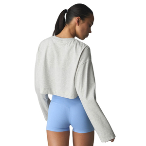 Sudadera corta para mujer, suave y ligera, top corto para damas, sudadera corta informal, ropa de calle a la moda, sudadera corta para mujer - Product Image 3