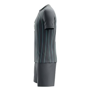 Dernier design de maillot de football par sublimation, tenue d'équipe respirante, ensemble maillot et short de football unisexe, fabrication OEM en gros - Product Image 2