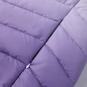 Parkas Ligeras de Invierno para <span class=keywords><strong>Mujer</strong></span>, Acolchadas, con Cuello Alto, Cierre de Cremallera y Bolsillos Laterales, para Comodidad y Estilo Diarios - Product Image 2