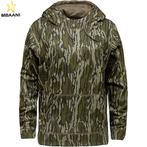 Women's Camo Hoodie, Hunting <b>Clothes</b> Fleece Pullover - Product Image 5