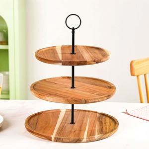 Elegant Metal Dessert <b>Stand</b> Refined Finish With Durable Construction Ideal For Wedding Party And Home Table Styling Classic Iron - Product Image 5