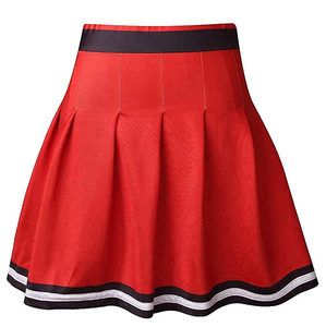 Robe de cheerleading personnalisée OEM pour femme, en tissu polyester Dry Fit, tenue d'entraînement d'équipe sans manches, uniforme de danse scolaire et de sport, ensemble de strass - Product Image 3