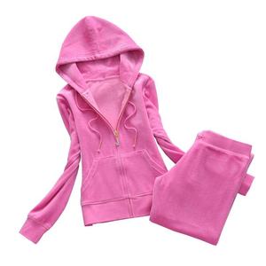 Survêtements en velours 2026 de haute qualité pour hommes et femmes, effet délavé, respirants, avec capuche - Product Image 6