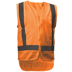 เสื้อกั๊กนิรภัยสะท้อนแสงแบบถักโพลีเอสเตอร์ขายส่ง พร้อมแถบสะท้อนแสงคุณภาพสูง รุ่นหางนกนางแอ่น - Product Image 6