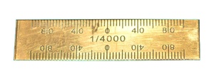 Juego de Reglas Plegables de Latón de Primera Calidad de 12 a 24 Pulgadas con Báscula de Bolsillo de 6 Pulgadas, Herramienta de Medición de Precisión del Fabricante, Plegable y Duradera - Product Image 4