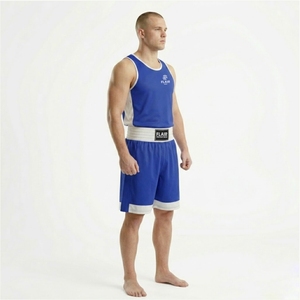 Nuevos Conjuntos de Ropa Deportiva de Kickboxing al Por Mayor, Conjuntos de Entrenamiento de Boxeo con Chaleco y Pantalones Cortos con Estampado Digital, Conjunto de Singlets de Luchador - Product Image 2