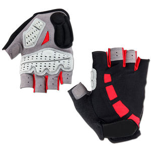 Gants de cyclisme unisexes sans doigts, antidérapants, absorbant les chocs, respirants - Product Image 4