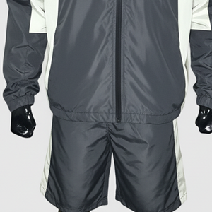 Chaqueta cortavientos de buena calidad, conjunto de dos piezas, conjuntos cortos cortavientos al por mayor, chándales cortavientos para mujeres y hombres - Product Image 2