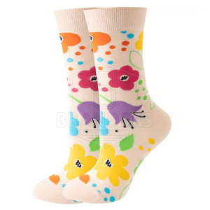 Everyday Casual Crew <b>Socks</b> For <b>Men</b> Soft Breathable Cotton Blend Office Sports Walking Durable <b>Long</b> Lasting Pair - Product Image 6