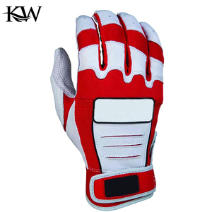 ถุงมือตีเบสบอลหนังคุณภาพดีที่สุด ผลิตในปากีสถาน รับพิมพ์โลโก้ตามสั่ง ขายส่งสำหรับใช้ในกีฬา ระบายอากาศได้ดี - Product Image 3