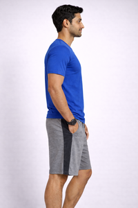 Camiseta formal de cuello redondo para hombre hecha de 95% algodón - 5% tela de spandex, suave y transpirable. - Product Image 4