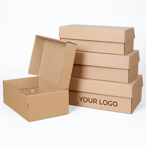Cajas de Zapatos de Cartón Rígido Corrugado Personalizadas, Laminación Mate, Materiales Reciclados, Embalaje Ecológico para Calzado, OEM, Venta al Por Mayor - Product Image 5