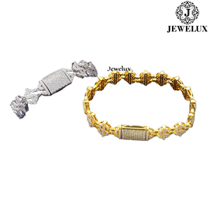 High Quality Moissanite Tennis <b>Bracelet</b> for Unisex with High Brilliance Stones <b>Silver</b> Plated Export Competitive Wholesale Price - Product Image 2