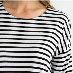 T-shirt décontracté pour femmes, très vendu, de qualité supérieure, à épaules dénudées - Product Image 2