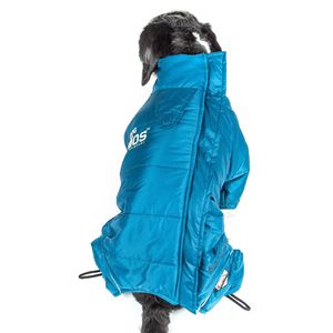 Helios Thunder Full Body <b>Waded</b> Plush Dog <b>Jacket</b> Adjustable and 3M Reflective for Pets - Product Image 3