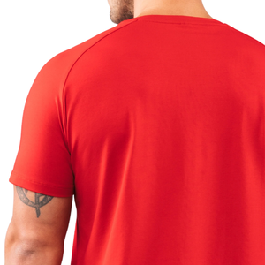 เสื้อยืดแขนสั้น Force Core Mens Carmine แฟชั่นเสื้อผ้ากีฬา ผ้าฝ้ายพรีเมียม เสื้อยิมใส่สบาย ทันสมัย ขายส่งจำนวนมาก - Product Image 6