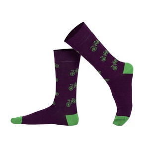 Manufacturer's High Quality <b>Cycling</b> <b>Socks</b> Cotton Spandex with Personalized Logo <b>Men's</b> Anti-Bacterial <b>Socks</b> - Product Image 6