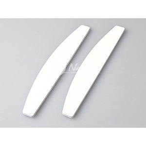 ตะไบเล็บสีขาวเกาหลี 80/100 กริต รูปทรงครึ่งวงกลม รับผลิตตามแบบ OEM พร้อมโลโก้ สำหรับร้านเสริมสวย ขายส่ง - Product Image 1