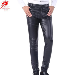 High Quality <b>Leather</b> <b>Pants</b> Durable Genuine <b>Leather</b> Comfortable Fit Classic For Travel Outdoor Casual Wears For <b>Men</b> - Product Image 1