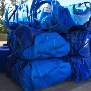 Déchets de fûts bleus 100 % HDPE, matériaux pressés prêts à l'exportation, plastique recyclé pour la fabrication et l'utilisation industrielle - Product Image 6