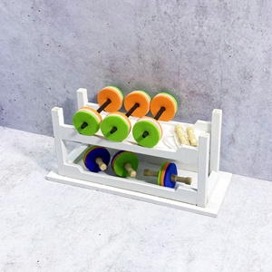 Ensemble de jouets de yoga miniatures neufs, multi-matériaux, unisexe - Product Image 5