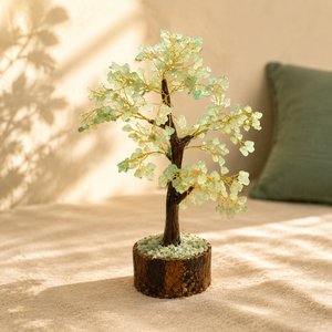 Green Jade Agate Money Tree Gemstone Carved Home Decoration Golden Wire Feng Shui Desk <b>Ornament</b> Wholesale Maharashtra Decorative - Product Image 6