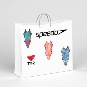 กระเป๋าใส่ชุดว่ายน้ำน้ำหนักเบาเป็นมิตรต่อสิ่งแวดล้อมกระเป๋าเก็บของหรูหรากันน้ำสำหรับสระว่ายน้ำชายหาดตกแต่งอาหารทำจากกระดาษคราฟท์ - Product Image 6