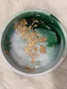 Decorative Resin <b>Pasta</b> and Fruit Serving Bowl Modern Style Kitchenware Handmade Epoxy Resin Handicraft - Product Image 4