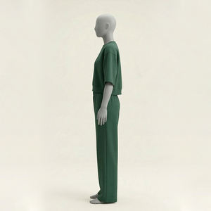 Sudadera con Capucha Personalizada de Estilo Urbano, Bordado Discreto, 100% Poliéster, Transpirable, Ecológica, para Otoño, Corte Regular, para Mujer - Product Image 5