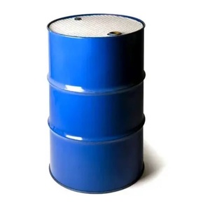 Fût de 200 L en acier inoxydable pour agent de démoulage avec couvercle à serrage, couvercle amovible, ouverture supérieure, capacité de 55 gallons pour usage en cuir et en construction - Product Image 4
