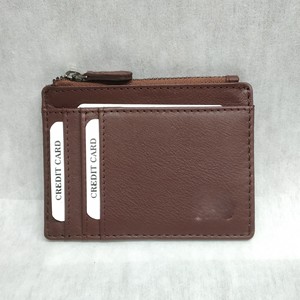 Tarjetero de Cuero Plateado Brillante con Diseño de Vaca, Delgado, con Protección RFID, para Billetes y Monedas, Fabricante al por Mayor en India - Product Image 3