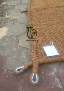 ร่มกันแดด COCO ECO BRAND แบบใช้มือดึง ทำจากใยมะพร้าวและโครงเหล็ก พร้อมผ้าคลุมถอดออกได้ - Product Image 6