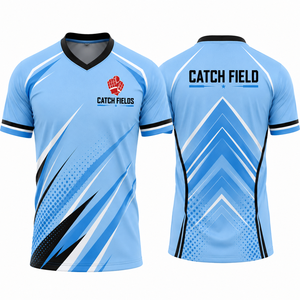 เสื้อฟุตบอลดีไซน์ใหม่ วัสดุโพลีเอสเตอร์ 100% ราคาดีที่สุด ผู้ชาย ป้องกันรอยยับ สินค้ามาใหม่ ผลิตอย่างดีเยี่ยม - Product Image 5