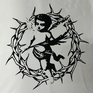 Camiseta Personalizada para Hombre, 100% Algodón, Gruesa, Antiarrugas, Transpirable, Ecológica, de Secado Rápido, Cuello en V, Estilo Urbano, con Serigrafía - Product Image 5