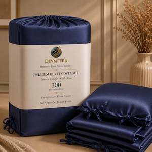 Direct Factory Supply Custom Cotton Bamboo Duvet Tie for Home Textile Manufacturers <b>Bedding</b> <b>Sets</b> Hotel Linens - Product Image 3