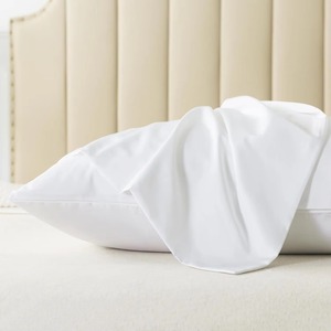 Fundas de Almohada de Algodón 100% Suave, Color Sólido, para Hogar y Hotel, Transpirables y Amigables con la Piel - Product Image 2