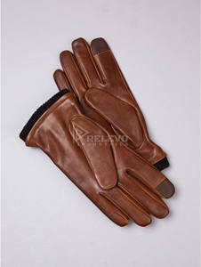 Gants de moto en cuir de chèvre vintage de qualité supérieure, perforés, pour l'été, faible MOQ, vente en gros - Product Image 5