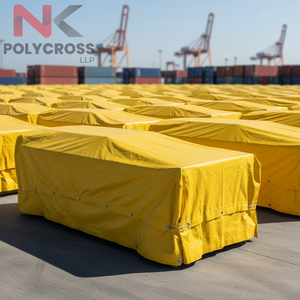 Bâche de protection professionnelle de qualité supérieure, tissu tissé haute résistance, double laminé, protection contre toutes les intempéries - Product Image 1