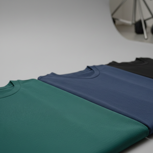 Camiseta de algodón para hombre en tres colores diferentes, look perfecto para tu guardarropa, paquete de camisetas a precios de mayorista con logo personalizado. - Product Image 4