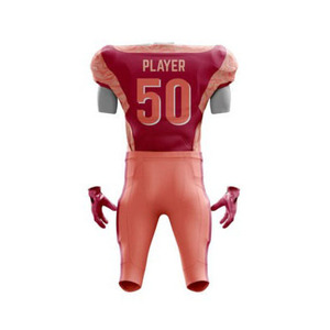 Uniforme de football américain de haute qualité, maillot et pantalon d'équipe de football personnalisés, fournisseur professionnel - Product Image 4