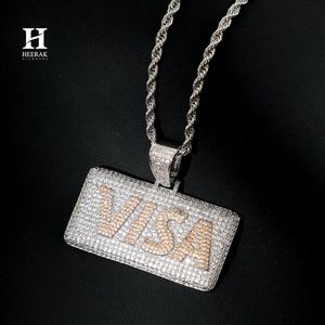 Collier pendentif de luxe Hip Hop avec lettre/logo, Or 14K/18K, Diamant de laboratoire/naturel, Fournisseur de bijoux en gros - Product Image 1
