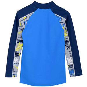 เสื้อแรชการ์ดผู้ชายแบบขายส่ง ระบายอากาศ แห้งเร็ว รับสกรีนโลโก้ สำหรับฝึกซ้อม ต่อสู้ ว่ายน้ำ แขนยาว สีพื้น - Product Image 5