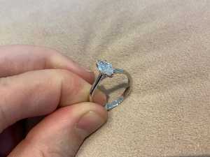 Sparkly Moissanite 2CT Marquise Cut Diamond <b>Solitaire</b> <b>Ring</b> For Women's original 925 <b>Silver</b> You and Me Promise Gift For Lovers - Product Image 5