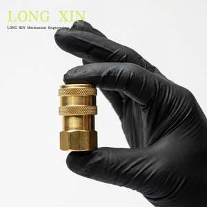 High Flow Brass Quick Coupler Socket 3/8" Body Size Rc 3/8" Female Thread Pressure Washer Fitting.EWA-38SF - Product Image 2