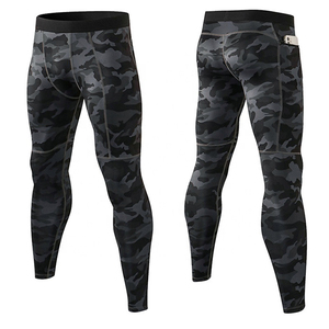 <b>Men</b>’s Professional Compression Trousers Athletic Fit Workout Training <b>Running</b> Sports Performance <b>Pants</b> - Product Image 1