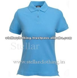 เสื้อโปโลผู้หญิงใส่สบาย น้ำหนักเบา ระบายอากาศดี แฟชั่นลำลอง - Product Image 4